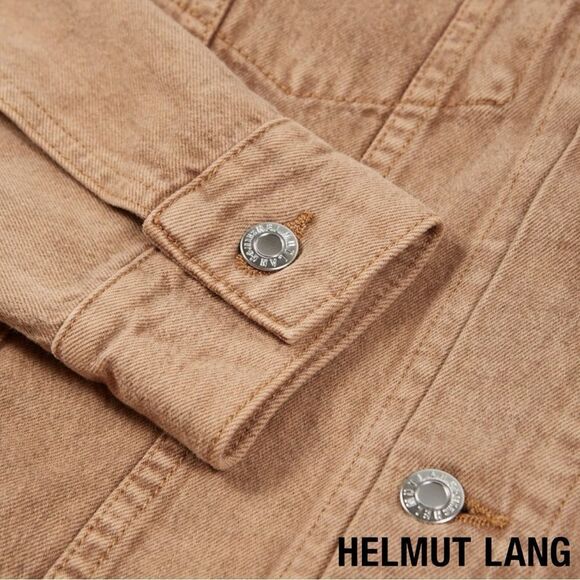 Helmut Lang **NWT** Denim Trucker Jacket in Rust - Picture 11 of 15